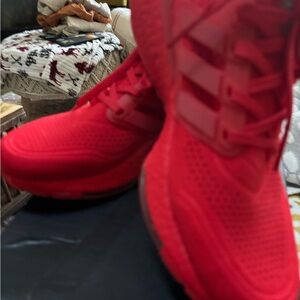 adidas Red Athletic Shoes